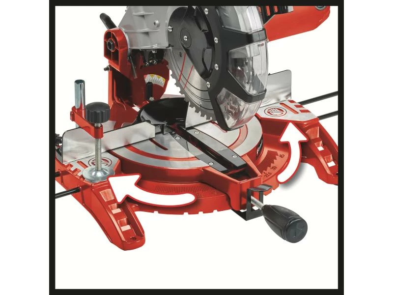 Einhell Kapp- und Gehrungssäge TC-MS 2513 L 8 Einhell Kapp- und Gehrungssäge TC-MS 2513 L – Bild 6