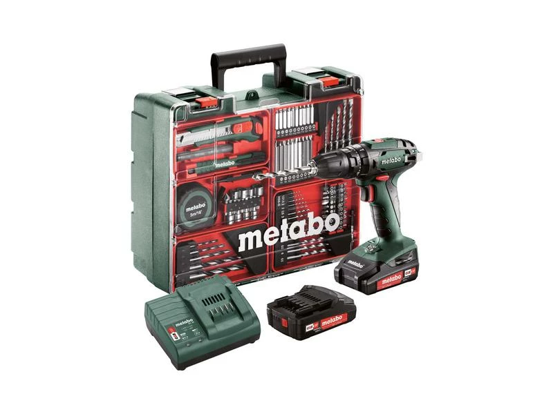 Metabo Akku-Schlagbohrschrauber SB 18 Set Kit 3 Metabo Akku-Schlagbohrschrauber SB 18 Set Kit