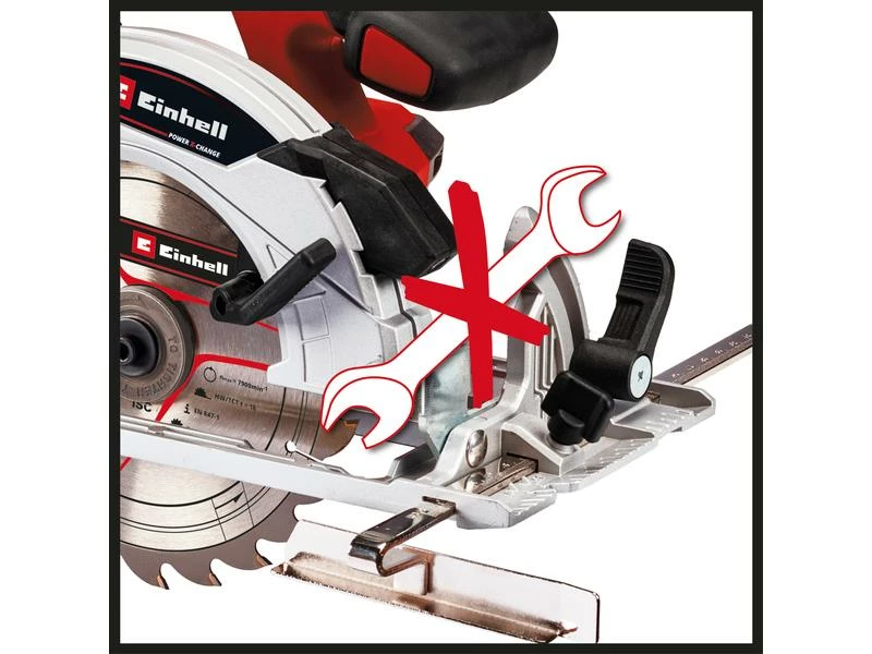 Einhell Akku-Handkreissäge TE-CS 18/165-1 Li Solo 8 Einhell Akku-Handkreissäge TE-CS 18/165-1 Li Solo – Bild 6