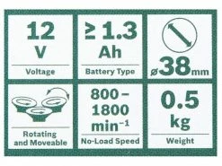 Bosch Akku-Tellerschleifer EasyCurvSander 12 Solo -Laden Elektrowerkzeuge 193472725 xxl