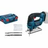 Bosch Professional Akku-Stichsäge GST 18V-LI B Solo, L-Boxx -Laden Elektrowerkzeuge 204889407 xxl