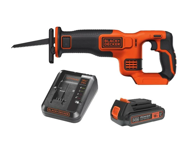 BLACK+DECKER Akku-Säbelsäge BDCR18 Kit 18 V 3 BLACK+DECKER Akku-Säbelsäge BDCR18 Kit 18 V