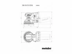 Metabo Akku-Exzenterschleifer SXA 18 LTX 125 BL Solo -Laden Elektrowerkzeuge 214339863 xxl