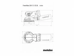 Metabo Akku-Exzenterschleifer PowerMaxx SXA12-125 BL Solo -Laden Elektrowerkzeuge 214340691 xxl
