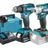 Makita Akku Bohrschrauber & Schlagschrauber LXT 18 V Set