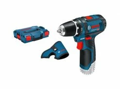 Bosch Professional Akku-Bohrschrauber GSR 12V-15 + L-Boxx Clic&go Solo
