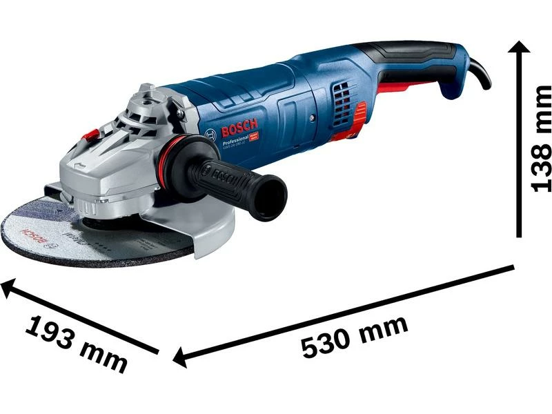 Bosch Professional Winkelschleifer GWS 24-230 JZ 4 Bosch Professional Winkelschleifer GWS 24-230 JZ – Bild 2