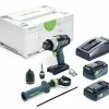 FESTOOL Akku-Bohrschrauber QUADRIVE TDC 18/4 I Plus