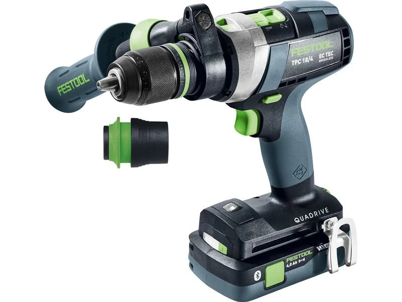 FESTOOL Akku-Schlagbohrschrauber QUADRIVE TPC 18/4 I Plus 4 FESTOOL Akku-Schlagbohrschrauber QUADRIVE TPC 18/4 I Plus – Bild 2