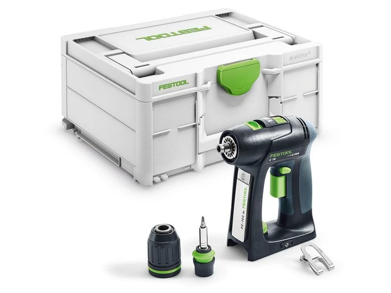 FESTOOL Akku-Bohrschrauber C 18 Basic 3 FESTOOL Akku-Bohrschrauber C 18 Basic