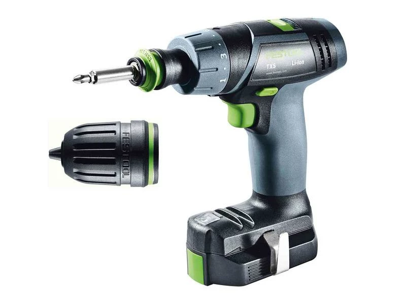 FESTOOL Akku-Bohrschrauber TXS 2.6 Plus 4 FESTOOL Akku-Bohrschrauber TXS 2.6 Plus – Bild 2