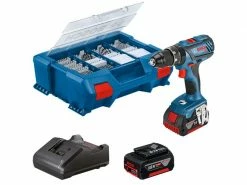 Bosch Professional Akku-Schlagbohrschrauber GSB 18v-28 2x 4 Ah Akku mit Zubehör
