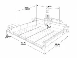 Inventables Fräsmaschine X-Carve V2 1000 mm Bausatz 8 Inventables Fräsmaschine X-Carve V2 1000 mm Bausatz -Laden Elektrowerkzeuge 244974566 xxl