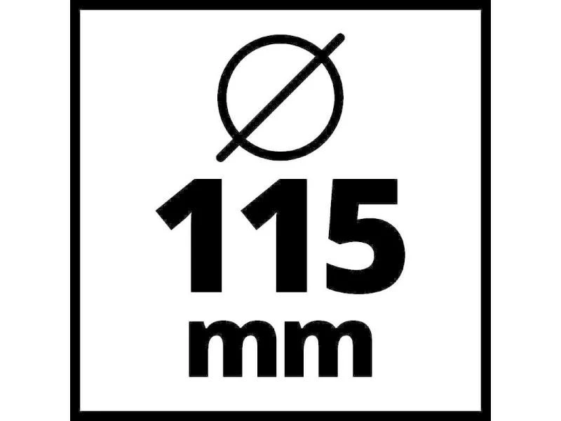 Einhell Winkelschleifer TE-AG 18/115 Li Solo 6 Einhell Winkelschleifer TE-AG 18/115 Li Solo – Bild 4