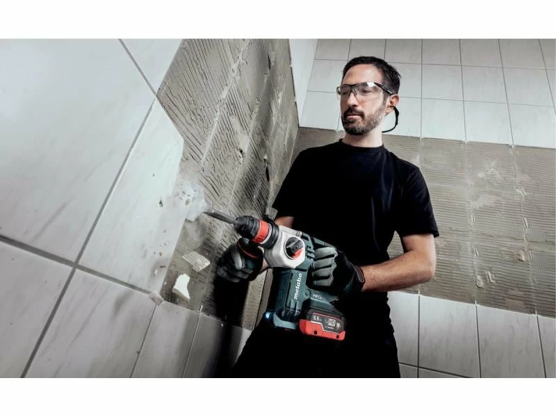 Metabo Bohr-Meisselhammer KHA 18 LTX BL 24 Quick Kit 4 Metabo Bohr-Meisselhammer KHA 18 LTX BL 24 Quick Kit – Bild 2