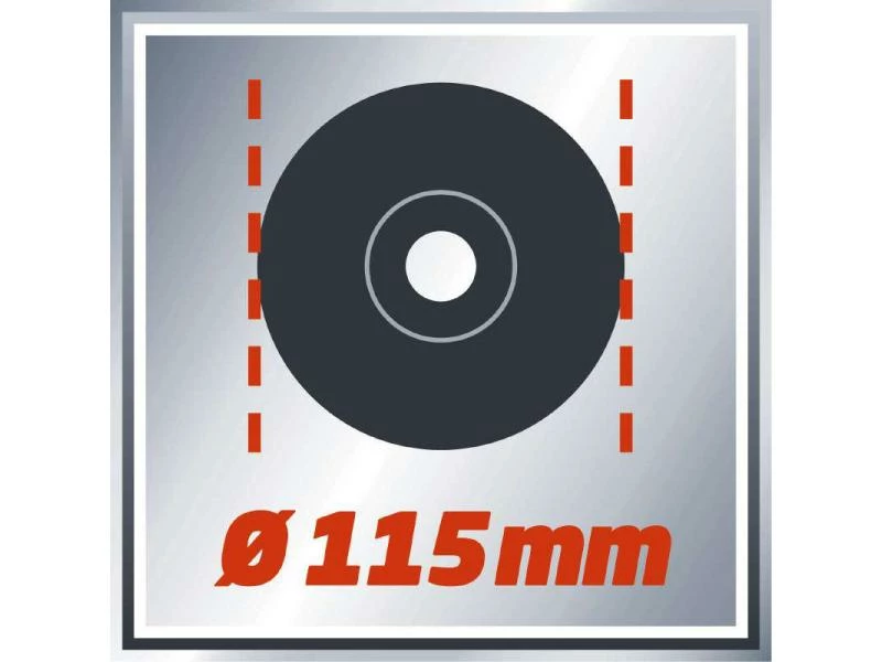 Einhell Winkelschleifer TE-AG 115 12 Einhell Winkelschleifer TE-AG 115 – Bild 10