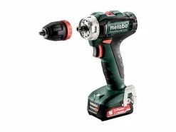 Metabo Akku-Bohrschrauber PowerMaxx BS 12 Q Kit 2 x 2.0 Ah -Laden Elektrowerkzeuge 53396899 xxl