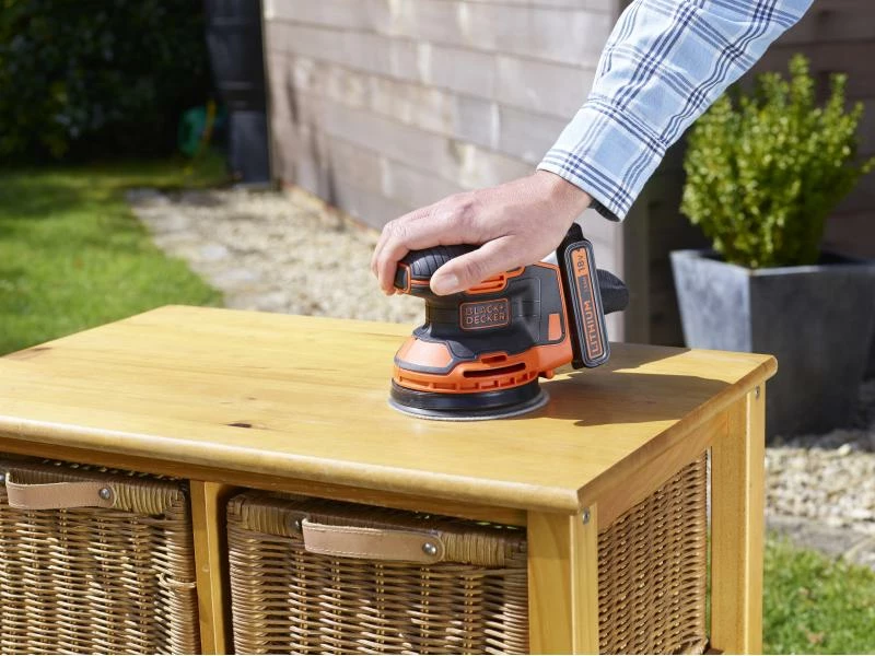 BLACK+DECKER Akku-Exzenterschleifer BDCROS18N 18 V 5 BLACK+DECKER Akku-Exzenterschleifer BDCROS18N 18 V – Bild 3