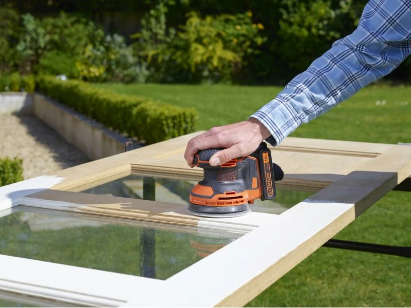 BLACK+DECKER Akku-Exzenterschleifer BDCROS18N 18 V 8 BLACK+DECKER Akku-Exzenterschleifer BDCROS18N 18 V – Bild 6