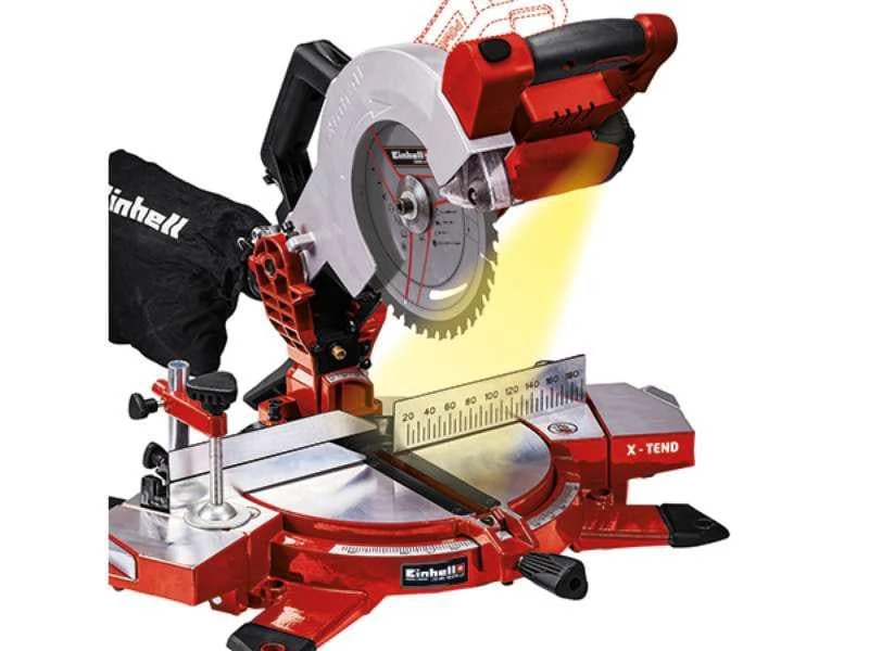 Einhell Akku-Kappsäge TE-MS 18/210 Li Solo 7 Einhell Akku-Kappsäge TE-MS 18/210 Li Solo – Bild 5