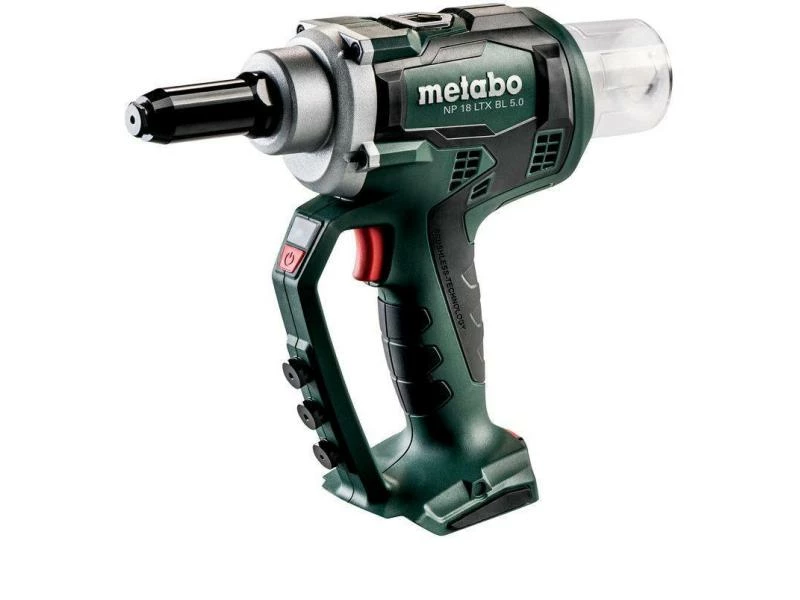 Metabo Akku-Blindnietpistole NP 18 LTX BL 5.0 Solo 3 Metabo Akku-Blindnietpistole NP 18 LTX BL 5.0 Solo