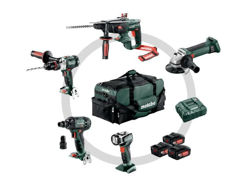 Metabo Akku-Maschinen Set Combo Set 5.1 3 Metabo Akku-Maschinen Set Combo Set 5.1