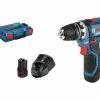 Bosch Professional Akku-Bohrschrauber GSR 12V-15 FC Kit 2x 2.0 Ah