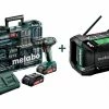 Metabo Akku-Maschinen Set SB 18 Set + R 12-18 DAB+ BT -Laden Elektrowerkzeuge 58095980 xxl