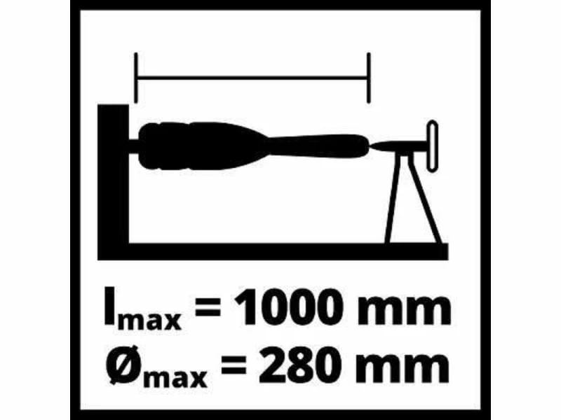 Einhell Drechselbank TC-WW 1000/1 9 Einhell Drechselbank TC-WW 1000/1 – Bild 7